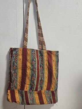 Boho Patchwork Cotton Multicolor Women’s Tote Bag